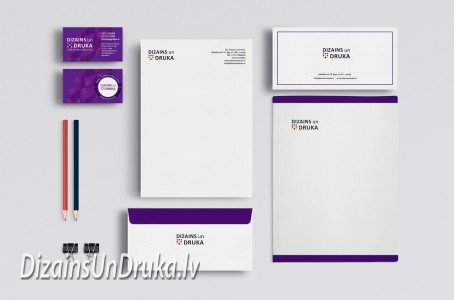 Stila-gramata-Dizains-un-druka-1 Визитки, бланк и конверты как образец brand book с логотипом