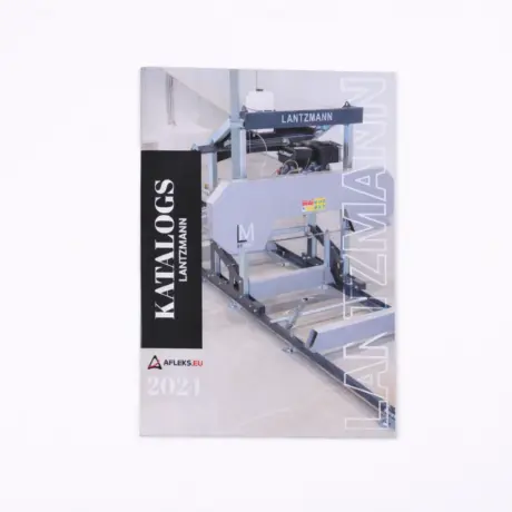 Lantzmann 2024. gada katalogs ar tehnikas foto – brošūru izgatavošana un druka